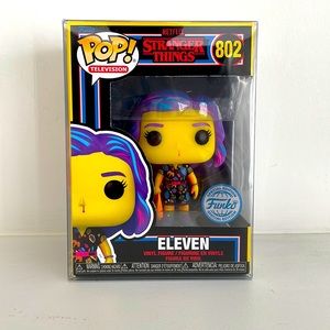 Stranger Things “Eleven” Blacklight Funko Pop